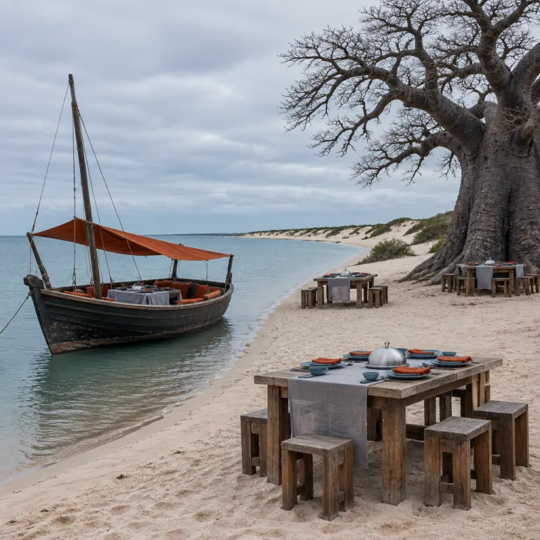 The private chef experience: dinners on the dhow, in the dunes, and under the baobab